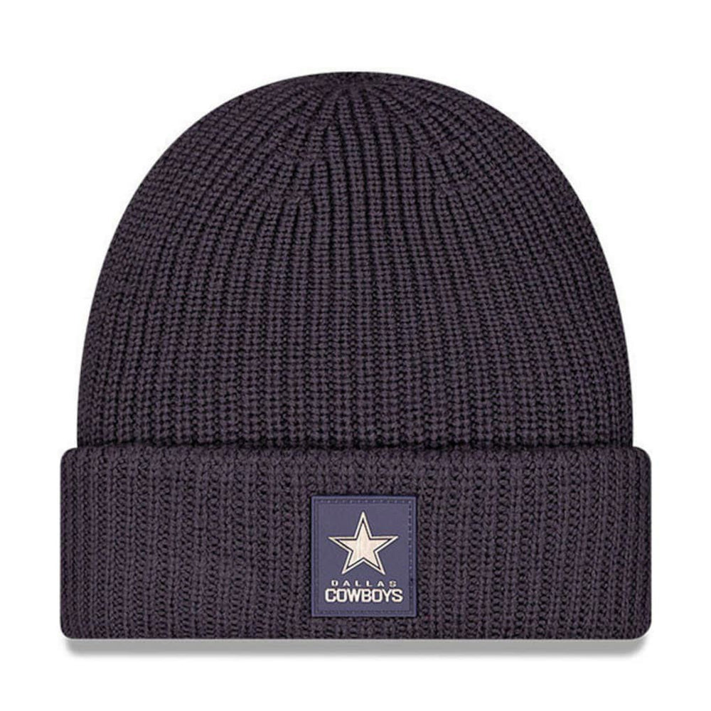 Dallas Cowboys New Era 2025 Sideline Cold Weather Cuffed Knit Hat - Charcoal sale