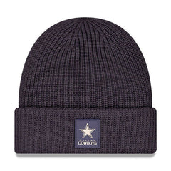 Dallas Cowboys New Era 2025 Sideline Cold Weather Cuffed Knit Hat - Charcoal sale
