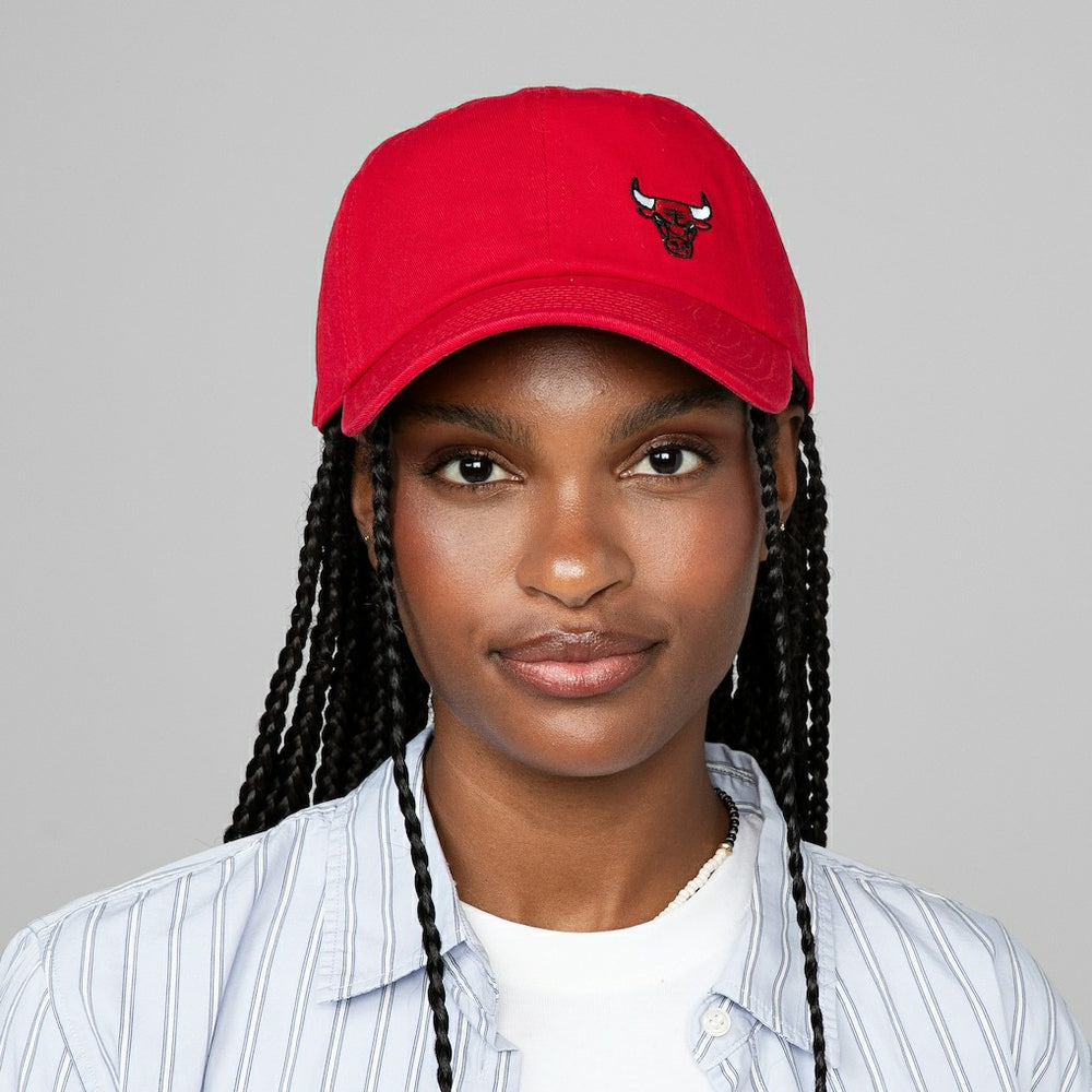 Chicago Bulls Women's Micro Lefty Adjustable Hat - Red sale