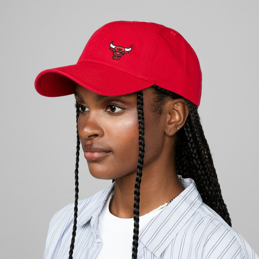 Chicago Bulls Women's Micro Lefty Adjustable Hat - Red sale