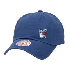 New York Rangers Mitchell & Ness Women's Micro Lefty Adjustable Hat - Blue Hats