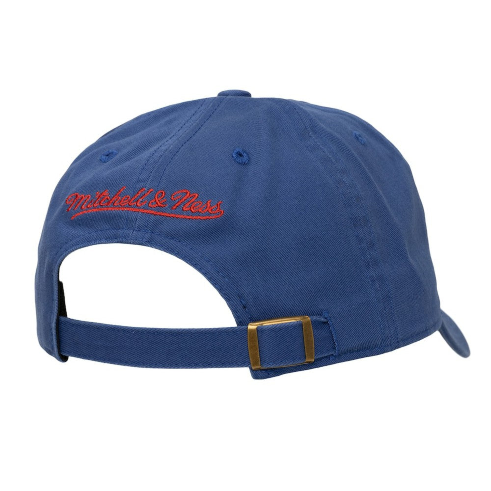 New York Rangers Mitchell & Ness Women's Micro Lefty Adjustable Hat - Blue Hats