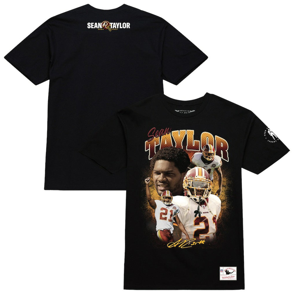 Sean Taylor Washington Commanders Graphic T-Shirt - Black discount