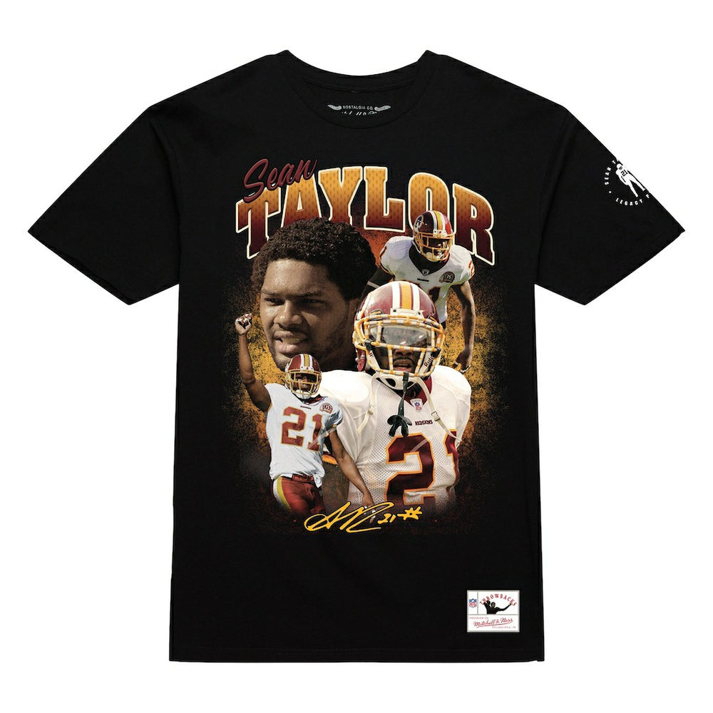 Sean Taylor Washington Commanders Graphic T-Shirt - Black discount