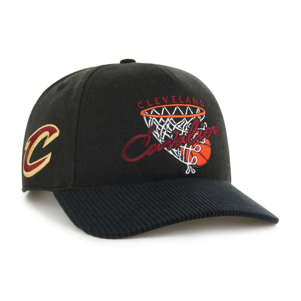 Cleveland Cavaliers '47 Nothing But Net Hitch Adjustable Hat sale - Black on sale