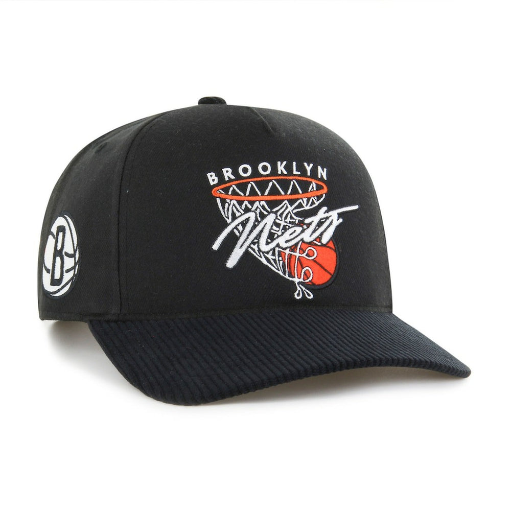 Brooklyn Nets '47 Nothing But Net Hitch Adjustable Hat - Black discount