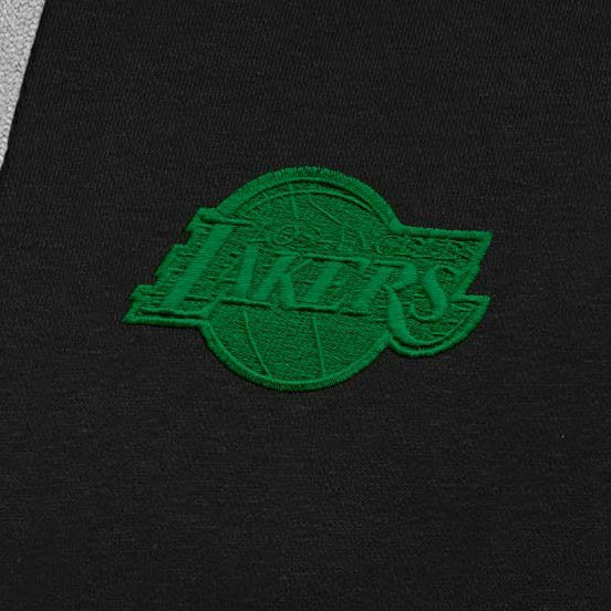 Los Angeles Lakers Antigua St. Patrick's Day Victory Raglan Pullover Hoodie - Black shop