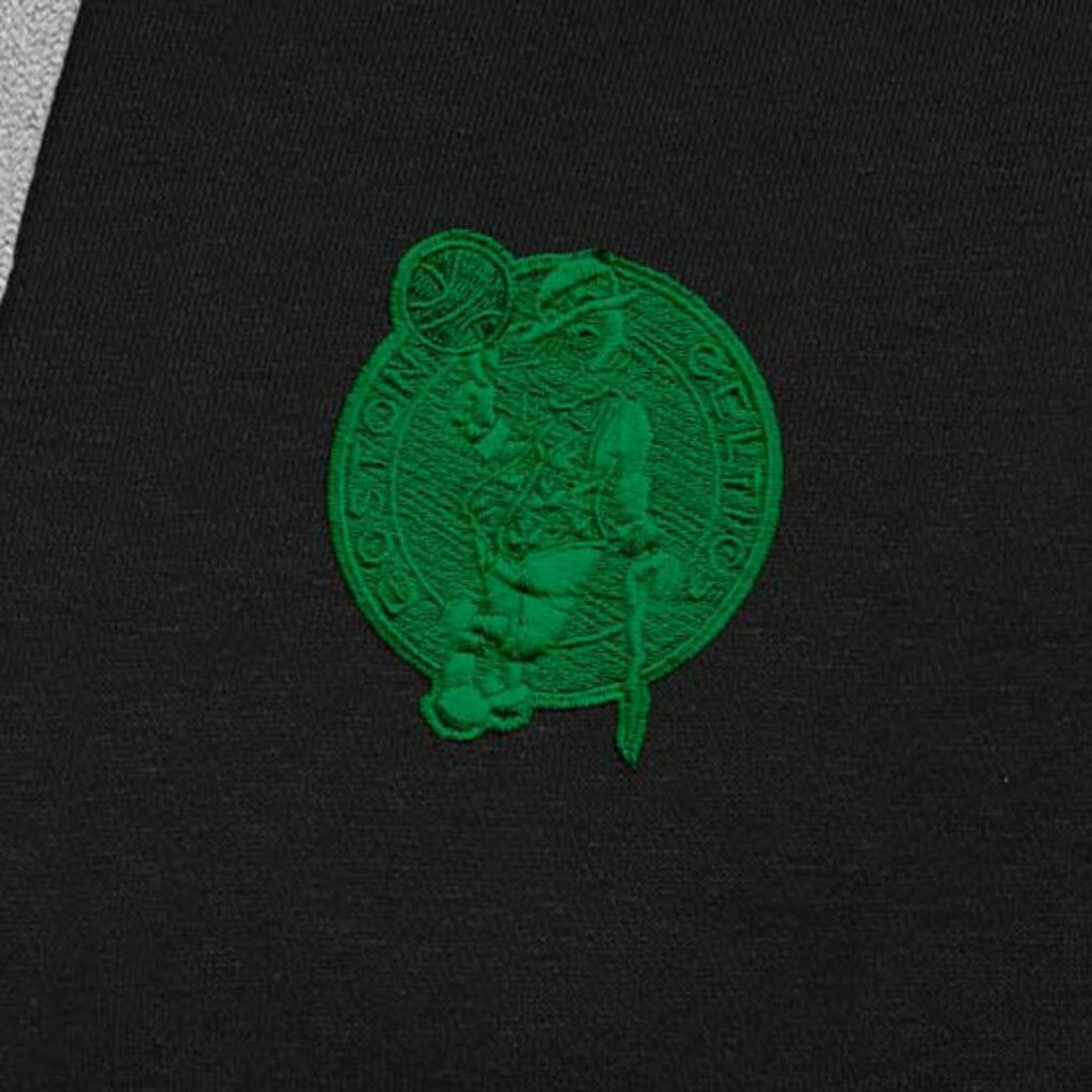 Boston Celtics Antigua St. Patrick's Day Victory Raglan Pullover Hoodie - Black for sale