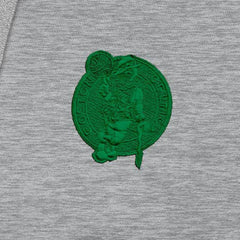 Boston Celtics Antigua St. Patrick's Day Victory Raglan Pullover Hoodie - Heather Gray online