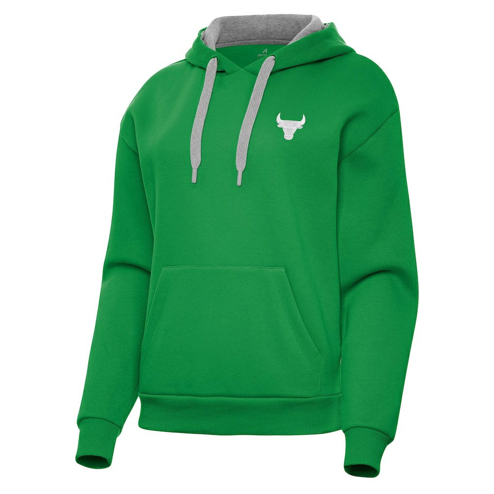 Chicago Bulls Antigua Women's St. Patrick's Day Victory Pullover Hoodie sale - Kelly Green outlet