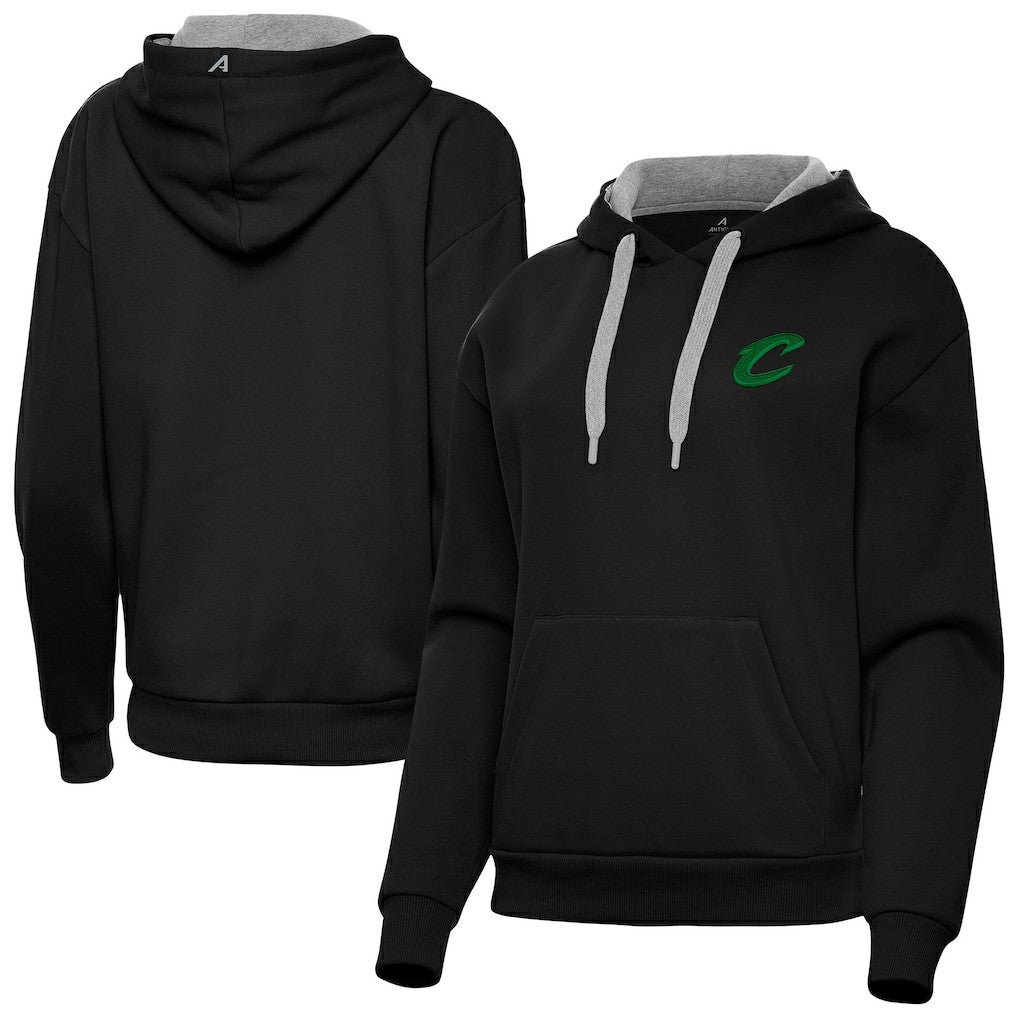 Cleveland Cavaliers Antigua Women's St. Patrick's Day Victory Pullover Hoodie sale - Black outlet