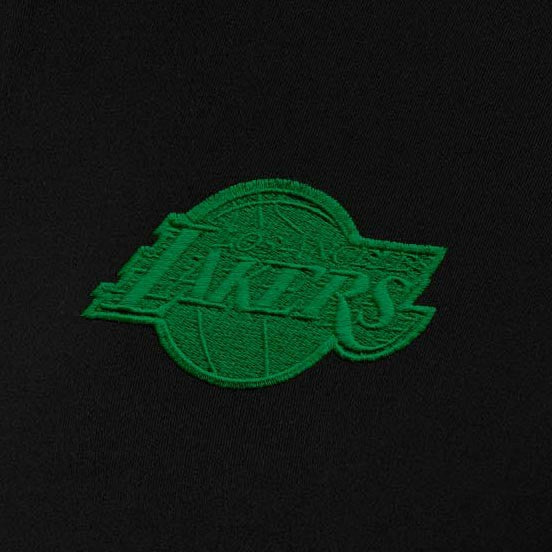 Los Angeles Lakers Antigua Women's St. Patrick's Day Intent Quarter-Zip Top - Black sale