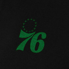 Philadelphia 76ers Antigua Women's St. Patrick's Day Intent Quarter-Zip Top - Black cheap