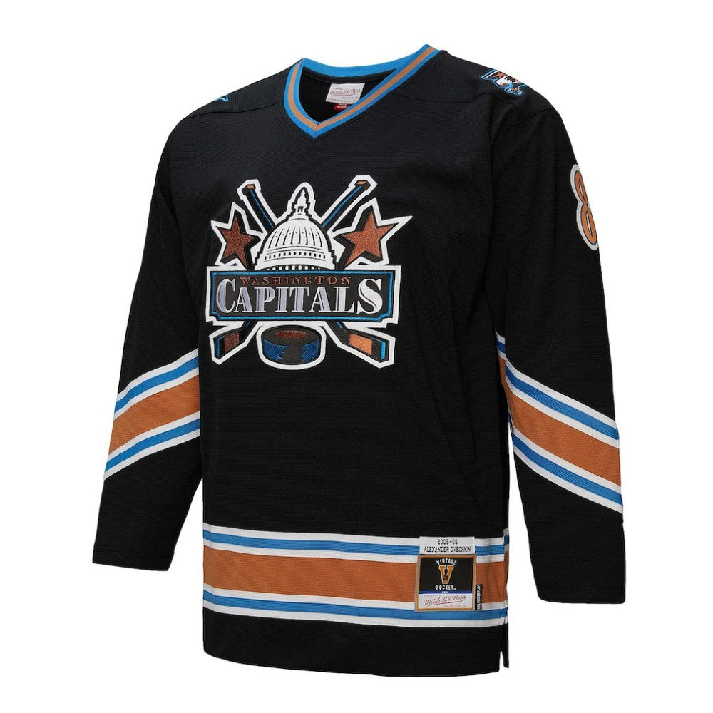 Alexander Ovechkin Washington Capitals Mitchell & Ness 2005/06 Power Play Jersey - Black Jerseys