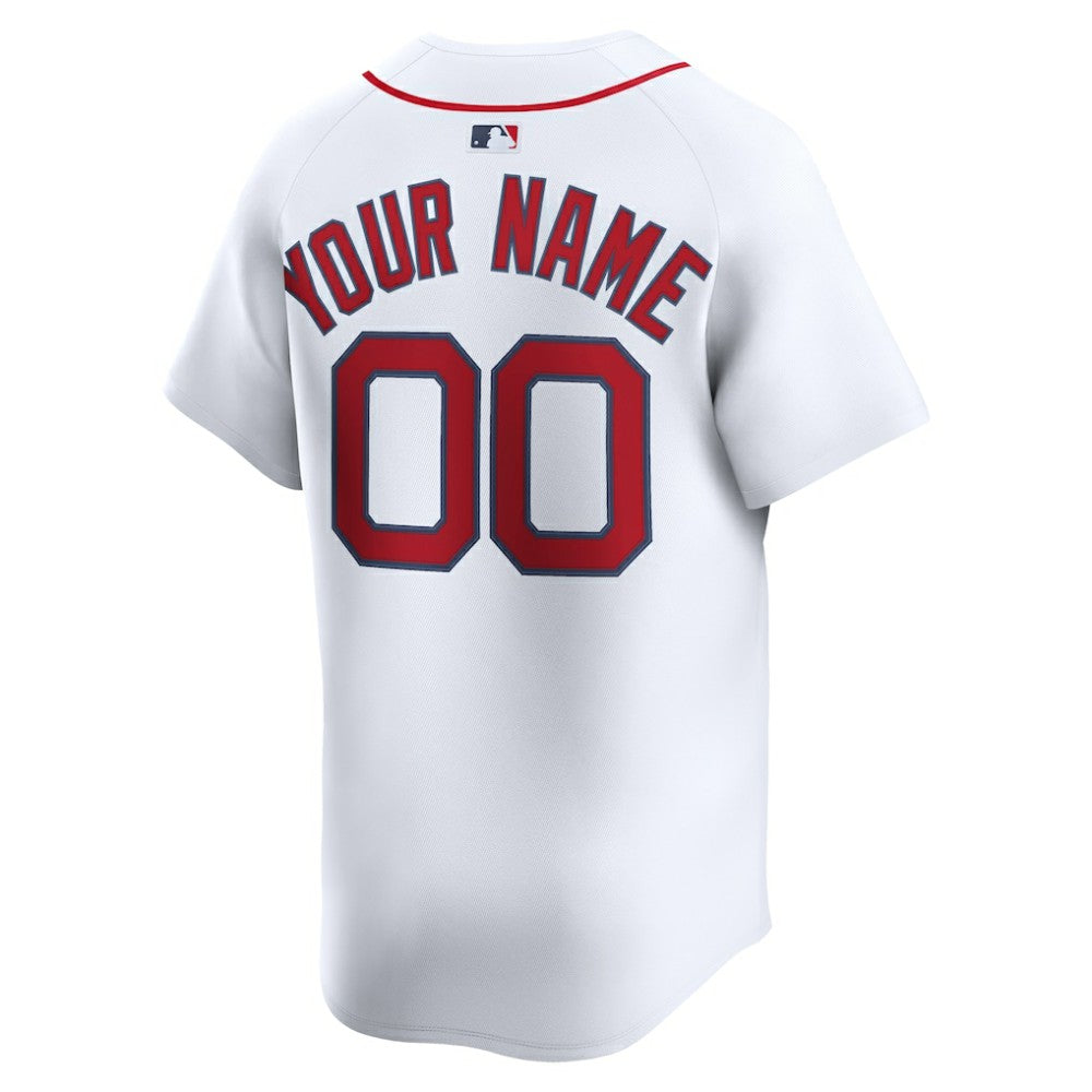 Boston Red Sox Home Limited Custom Jersey White