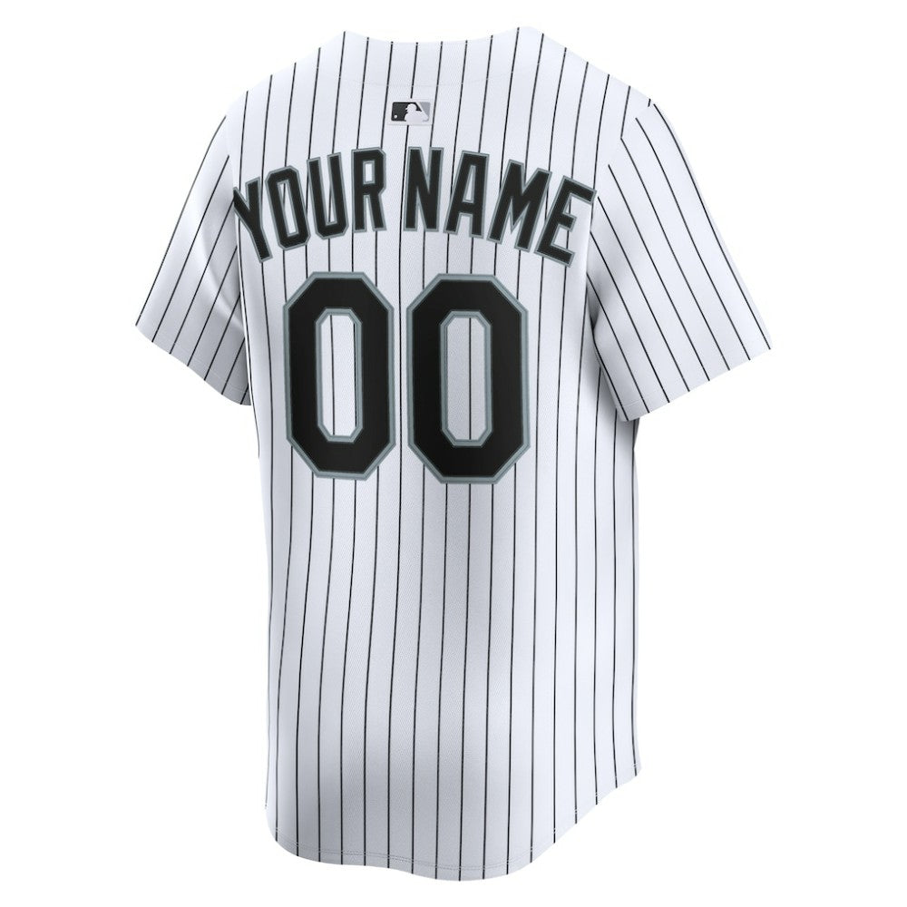 Chicago White Sox Home Limited Custom Jersey White