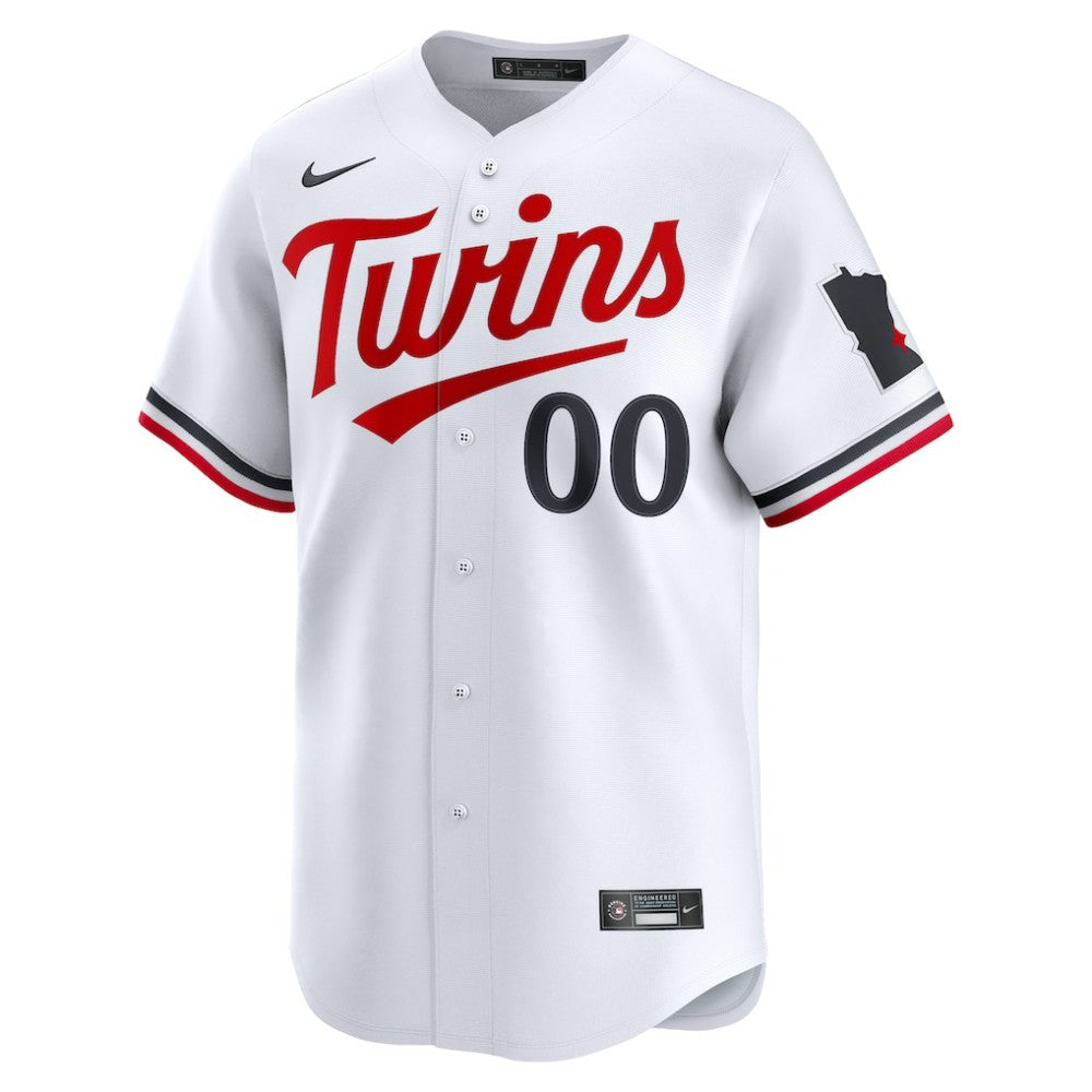 Minnesota Twins Home Limited Custom Jersey White