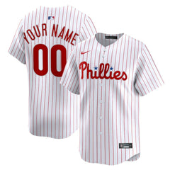 Philadelphia Phillies Home Limited Custom Jersey White