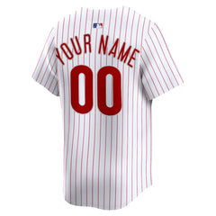 Philadelphia Phillies Home Limited Custom Jersey White