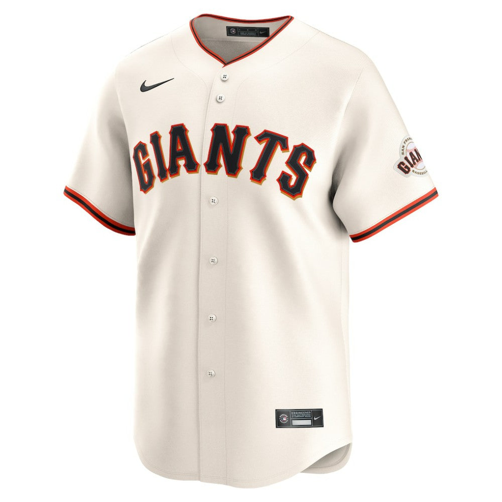 San Francisco Giants Home Limited Custom Jersey Cream