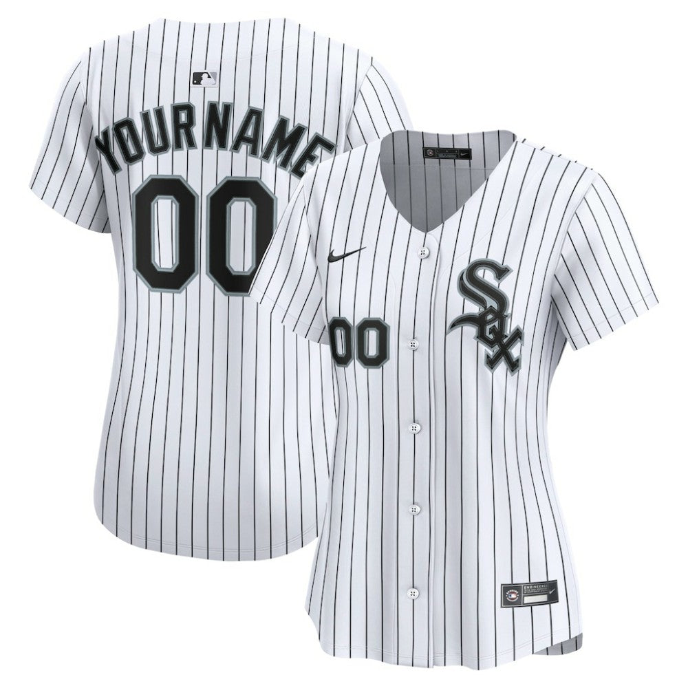 Chicago White Sox Women's Home Limited Custom Jersey White
