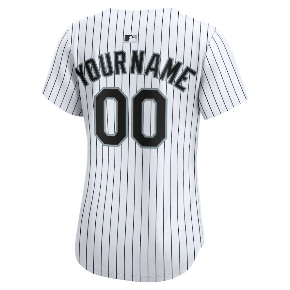 Chicago White Sox Women's Home Limited Custom Jersey White