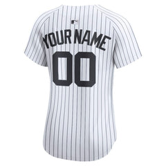 New York Yankees Women's Home Limited Custom Jersey White