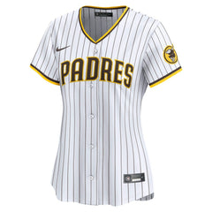 San Diego Padres Women's Home Limited Custom Jersey White