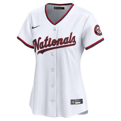 Washington Nationals Women's Home Limited Custom Jersey White