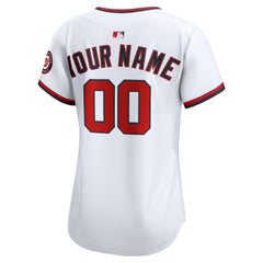Washington Nationals Women's Home Limited Custom Jersey White