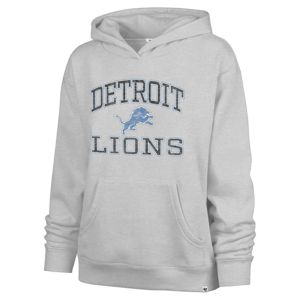 Detroit Lions '47 Women's Clarity Naomi Hoodie - Gray discount