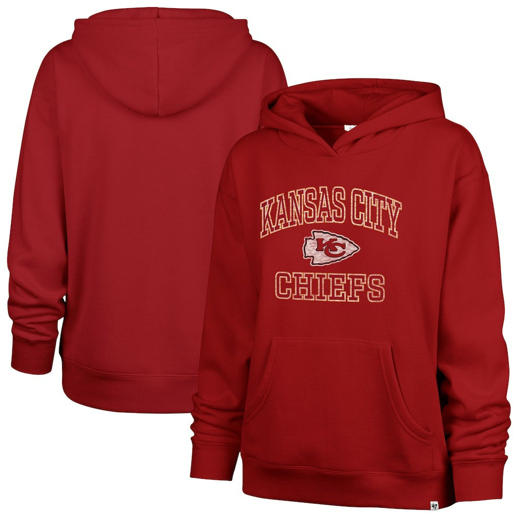Kansas City Chiefs '47 Women's Clarity Naomi Hoodie - Red on sale