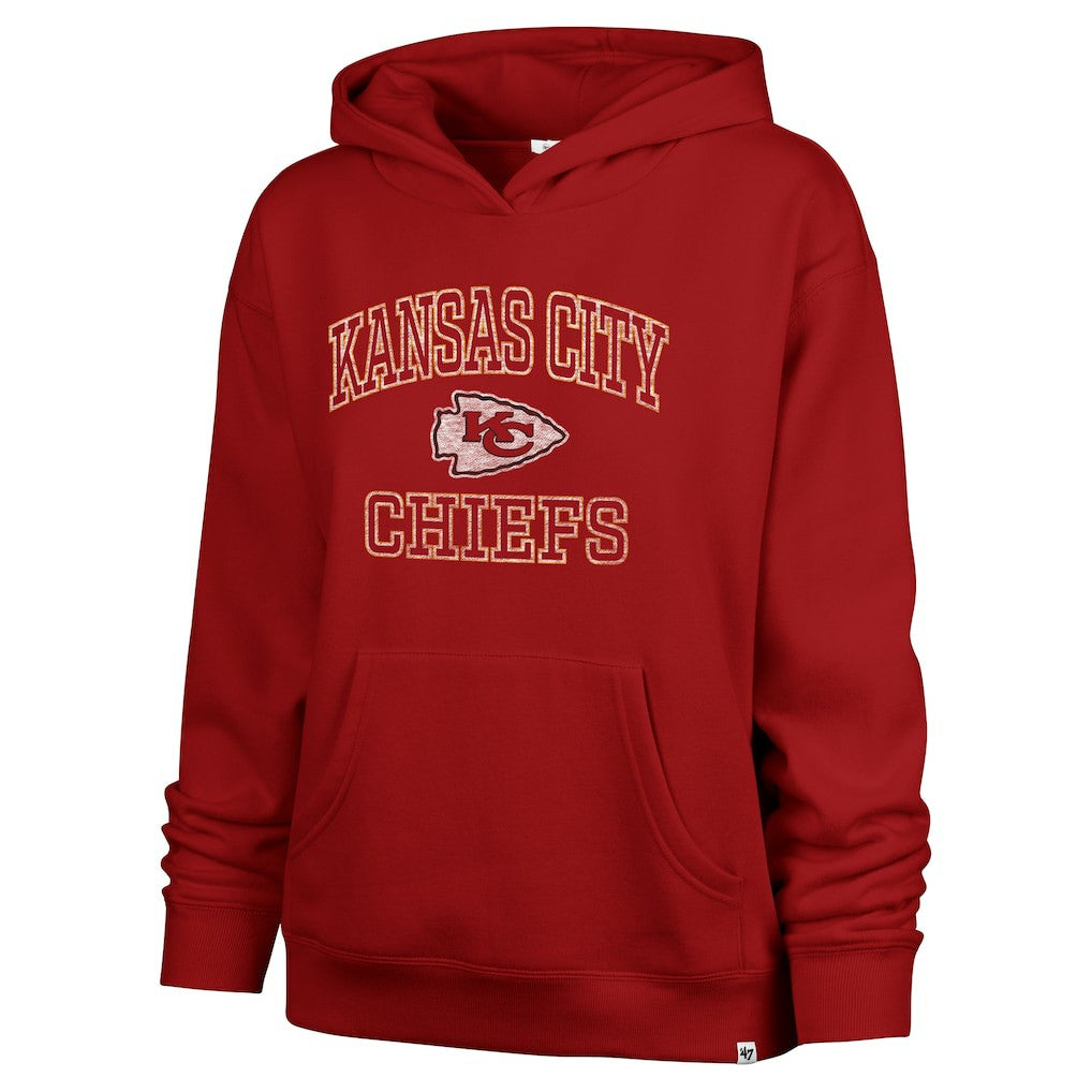 Kansas City Chiefs '47 Women's Clarity Naomi Hoodie - Red on sale