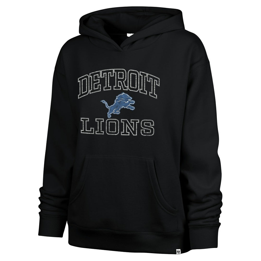 Detroit Lions '47 Women's Clarity Naomi Hoodie - Black sale
