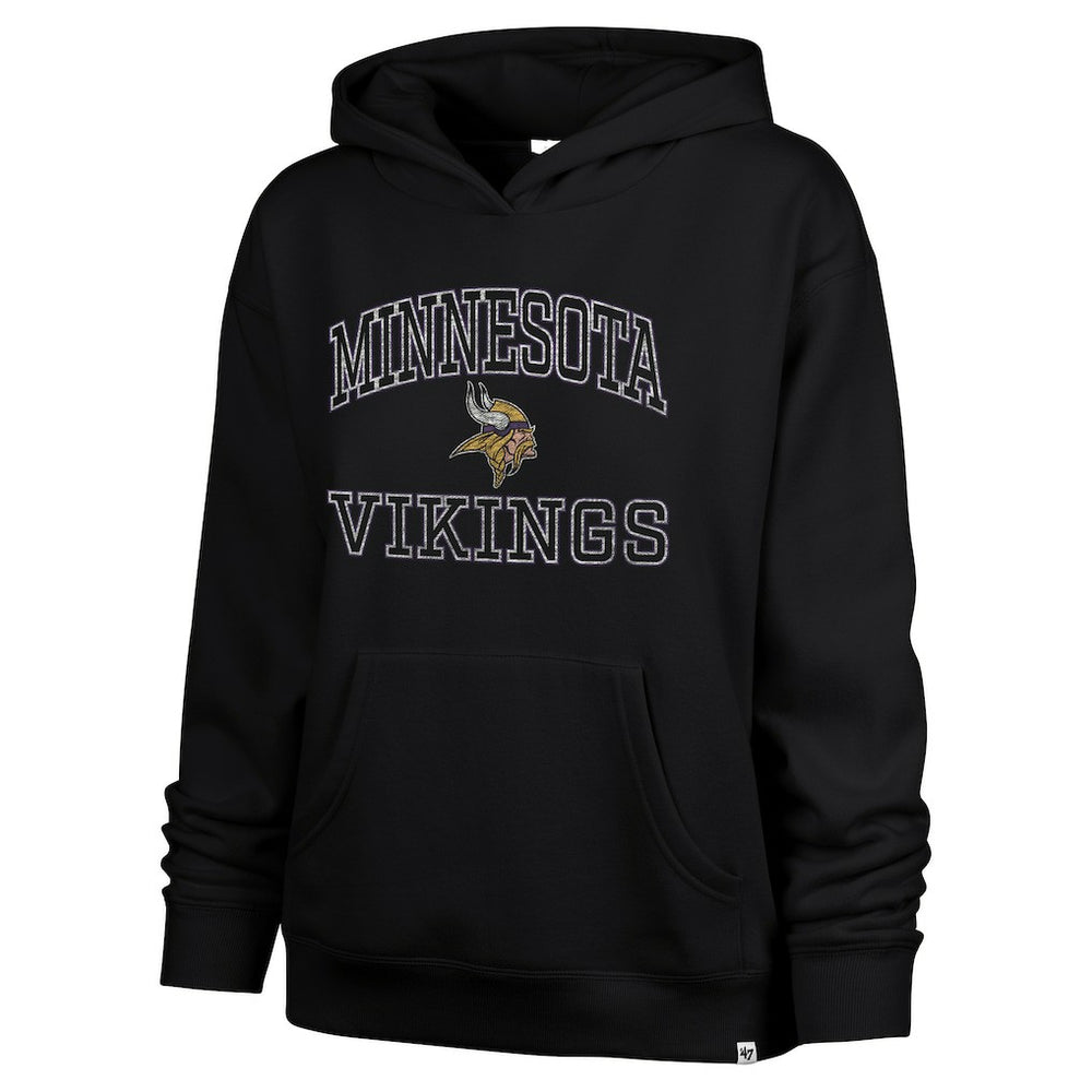 Minnesota Vikings '47 Women's Clarity Naomi Hoodie - Black cheap