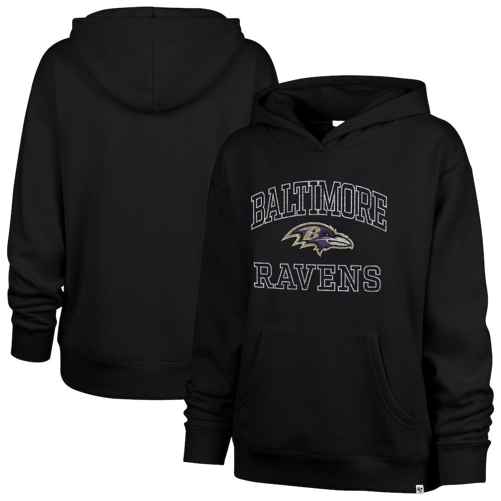 Baltimore Ravens '47 Women's Clarity Naomi Hoodie - Black online