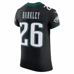 Saquon Barkley Philadelphia Eagles Alternate Vapor F.U.S.E. Elite Jersey - Black on sale
