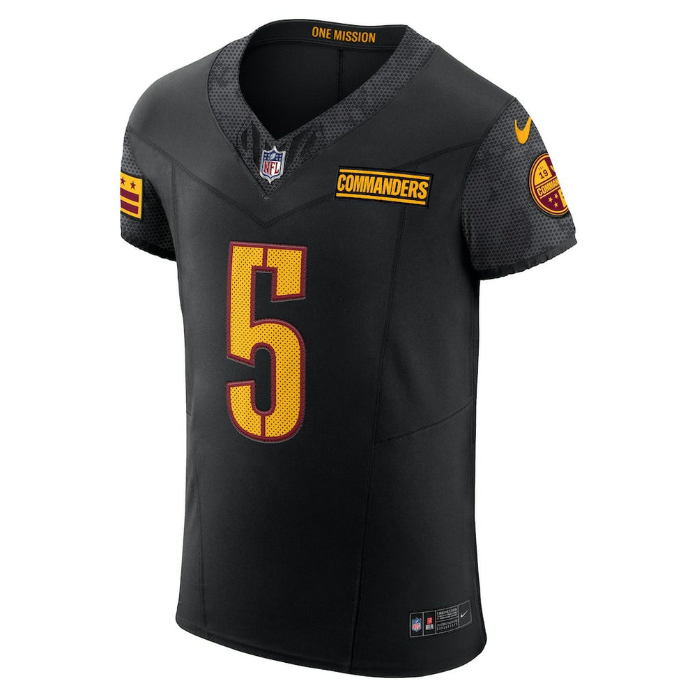 Jayden Daniels Washington Commanders Alternate Vapor F.U.S.E. Elite Jersey - Black discount