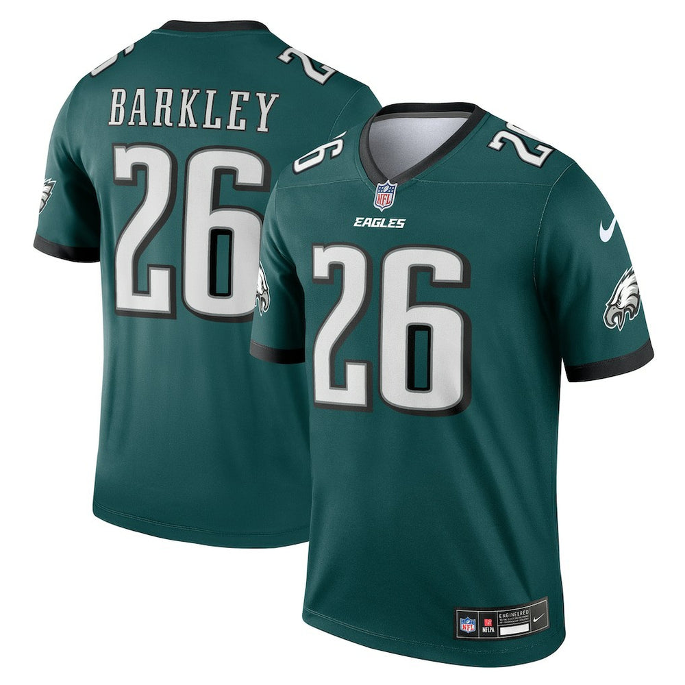 Saquon Barkley Philadelphia Eagles Legend Player Performance Top - Midnight Green for sale
