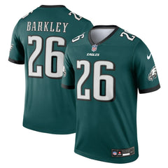 Saquon Barkley Philadelphia Eagles Legend Player Performance Top - Midnight Green for sale