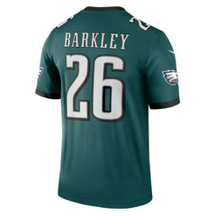 Saquon Barkley Philadelphia Eagles Legend Player Performance Top - Midnight Green for sale