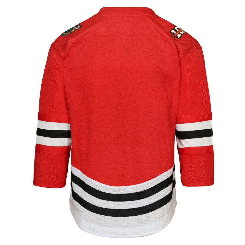 Chicago Blackhawks Youth Centennial Replica Jersey - Red Jerseys