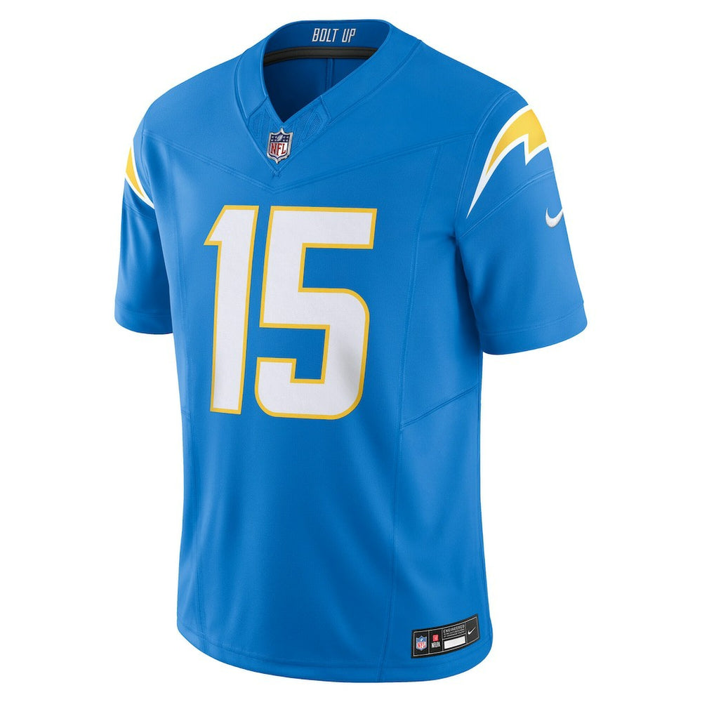 Ladd McConkey Los Angeles Chargers Team Vapor F.U.S.E. Limited Jersey - Powder Blue cheap