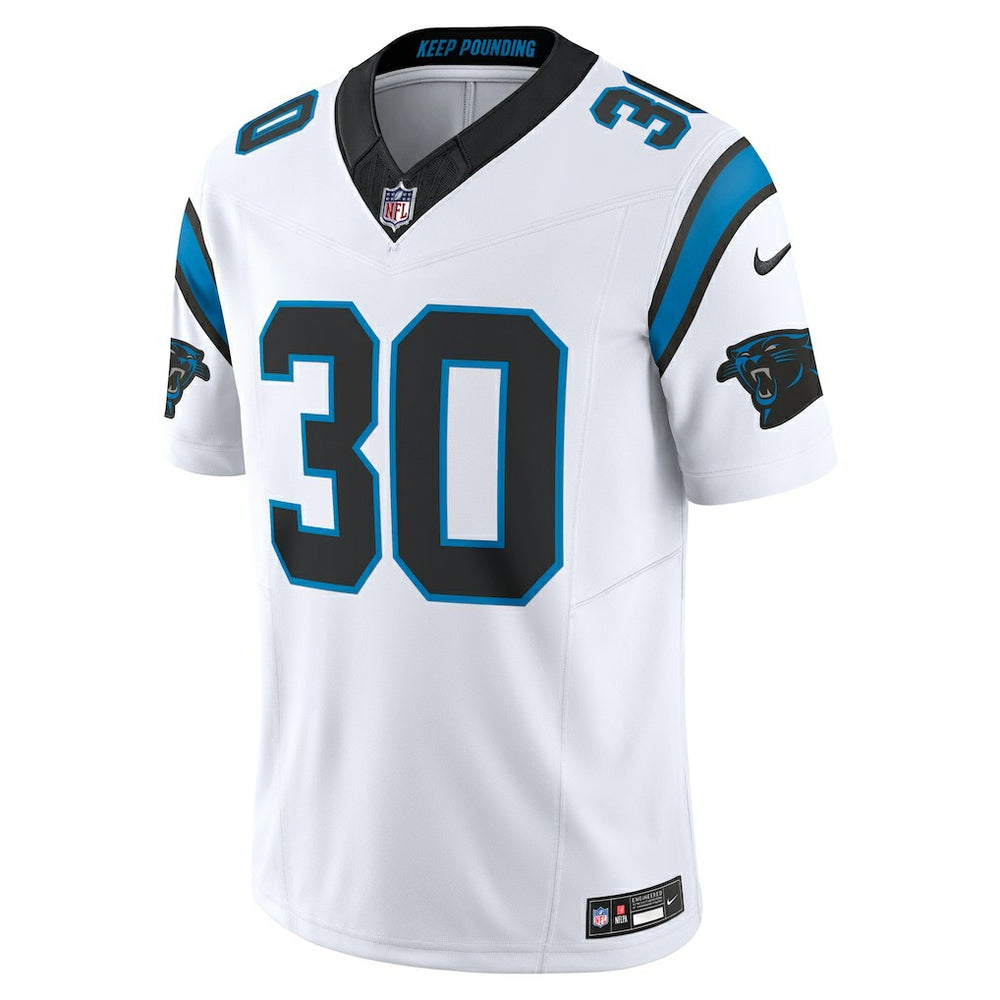 Chuba Hubbard Carolina Panthers Vapor F.U.S.E. Limited Jersey - White sale