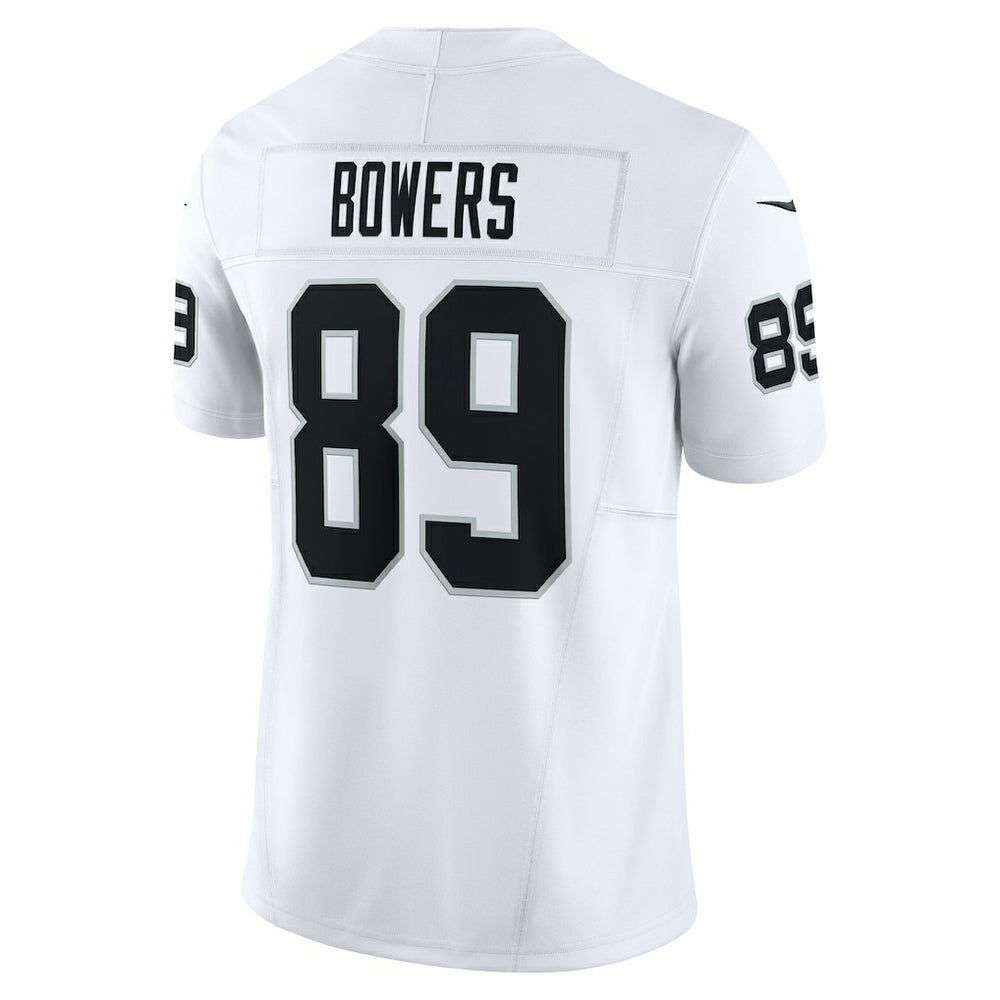 Brock Bowers Las Vegas Raiders Vapor F.U.S.E. Limited Jersey - White on sale