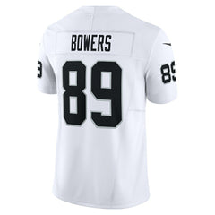 Brock Bowers Las Vegas Raiders Vapor F.U.S.E. Limited Jersey - White on sale