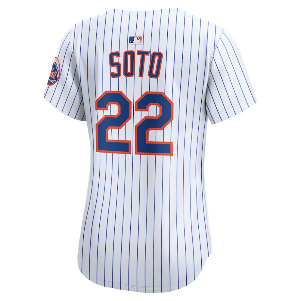 Juan Soto New York Mets Women's Home Limited Player Jersey White