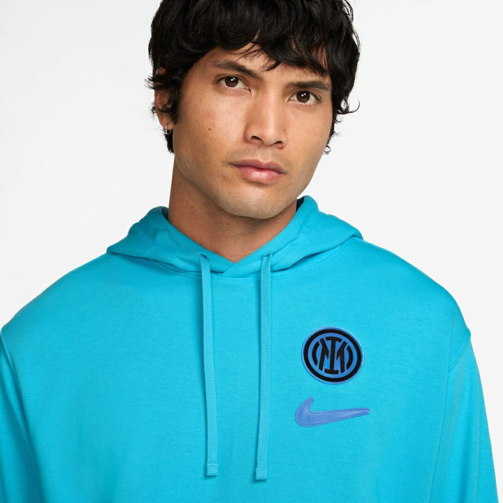 Inter Milan Club Pullover Hoodie - Blue for sale