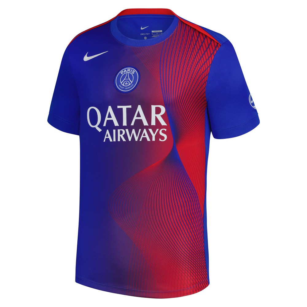 Paris Saint-Germain Third 2025/26 Academy Pro Pre-Match Top - Royal online
