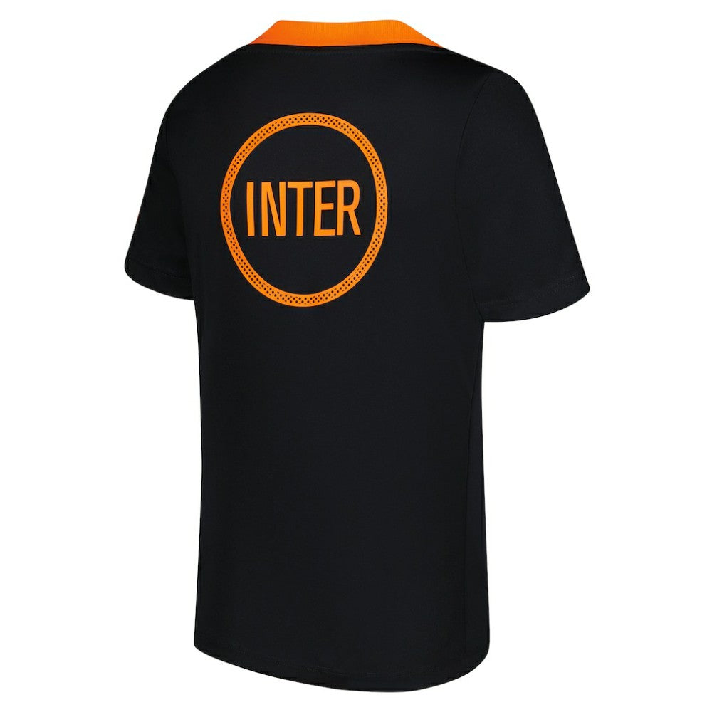 Inter Milan Youth 2025/26 Third Academy Pro Pre-Match Dri-Fit Top - Black outlet